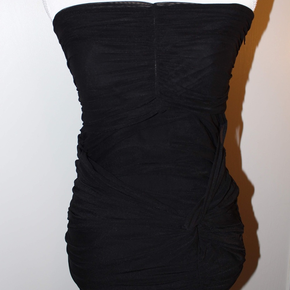 H&M bodycon ruched dress